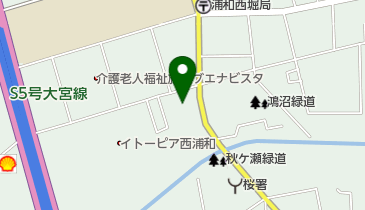 さいたま市土合支所の地図画像