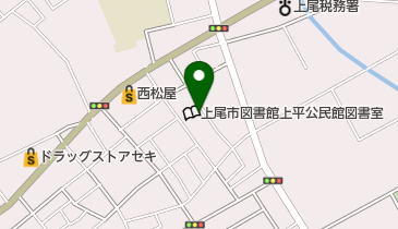 上尾市上平支所の地図画像