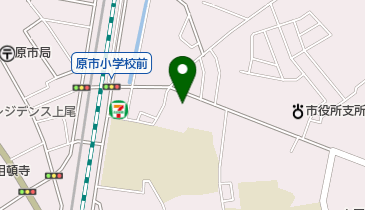 上尾市原市支所の地図画像