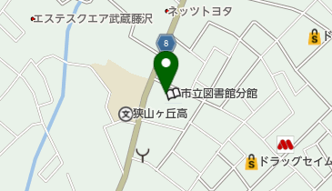 入間市藤沢支所の地図画像