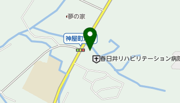 春日井市坂下出張所の地図画像