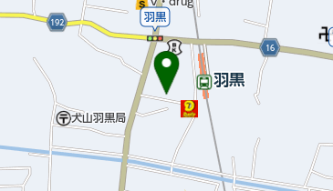 犬山市羽黒出張所の地図画像