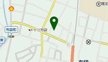 江南市布袋支所の地図画像