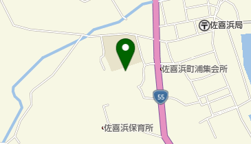 室戸市佐喜浜出張所の地図画像