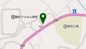 宿毛市東部支所の地図画像