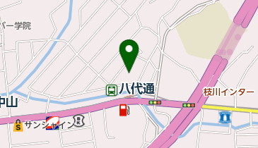 吾川郡枝川出張所の地図画像