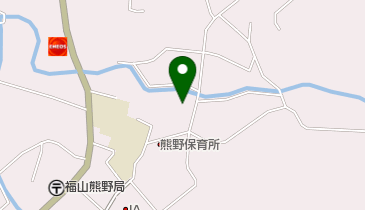 福山市熊野分室の地図画像