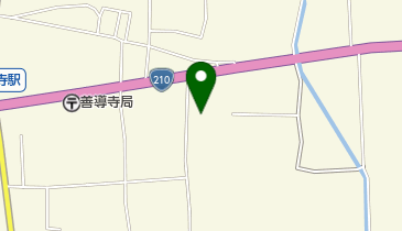 久留米市耳納市民センターの地図画像