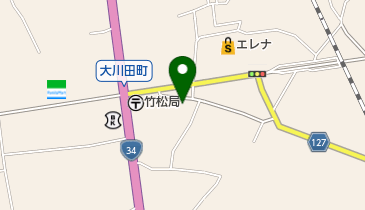 大村市竹松出張所の地図画像