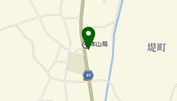 五島市本山出張所の地図画像