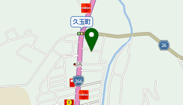 天草市久玉出張所の地図画像