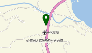 大分市一尺屋連絡所の地図画像