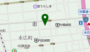 別府市南部出張所の地図画像