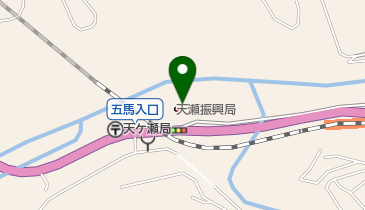 日田市天瀬振興局の地図画像