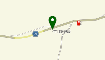 佐伯市宇目振興局の地図画像