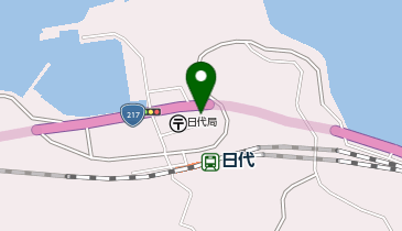 津久見市日代出張所の地図画像