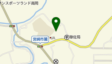 宮崎市穆佐出張所の地図画像