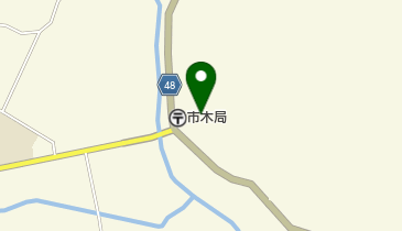 串間市市木支所の地図画像