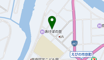 えびの市真幸出張所の地図画像