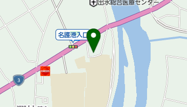 出水市米ノ津出張所の地図画像