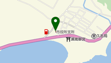 名護市久志支所の地図画像