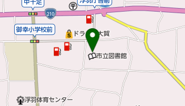 うきは市うきは市民センターの地図画像