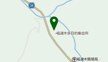 天草市福連木出張所の地図画像