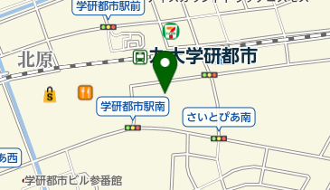 福岡市西部出張所の地図画像