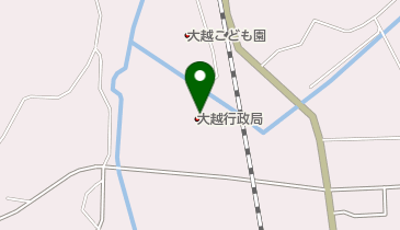 田村市大越行政局の地図画像