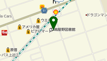 新潟市南出張所の地図画像