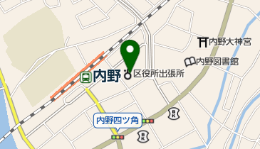 新潟市西出張所の地図画像