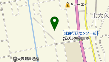 富山市大沢野総合行政センターの地図画像