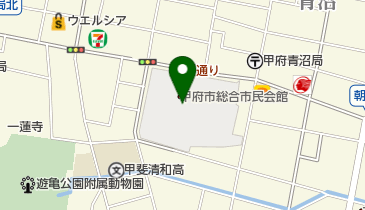甲府市青沼窓口センターの地図画像