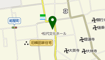 長野市松代支所の地図画像