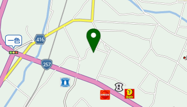 恵那市岩村振興事務所の地図画像