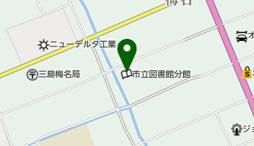 三島市中郷市民サービスコーナーの地図画像