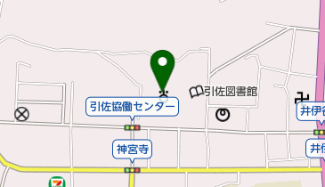 浜松市引佐協働センターの地図画像