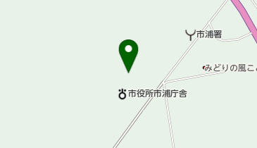 五所川原市市浦総合支所の地図画像