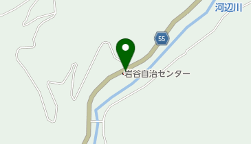 大洲市岩谷自治センターの地図画像