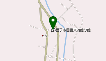 西予市土居出張所の地図画像