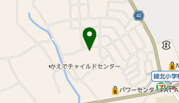 綾瀬市北部連絡所の地図画像