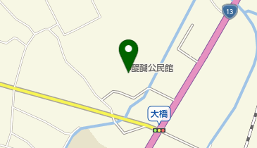 横手市醍醐行政サービスコーナーの地図画像