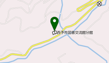 西予市遊子川出張所の地図画像