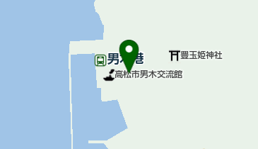 高松市男木出張所の地図画像