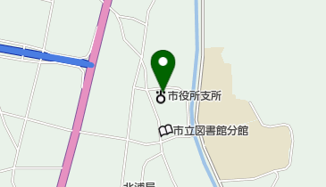 延岡市北浦町総合支所の地図画像