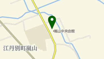 旭川市嵐山出張所の地図画像