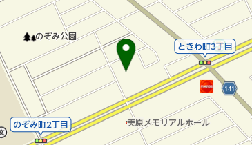 苫小牧市のぞみ出張所の地図画像