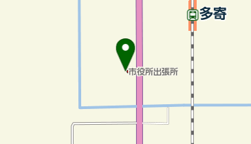士別市多寄出張所の地図画像