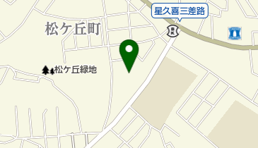 千葉市松ケ丘市民センターの地図画像