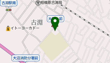 相模原市大野中まちづくりセンターの地図画像